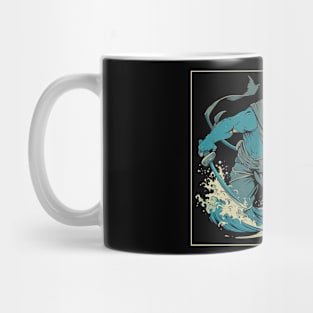 Shark Samurai Mug